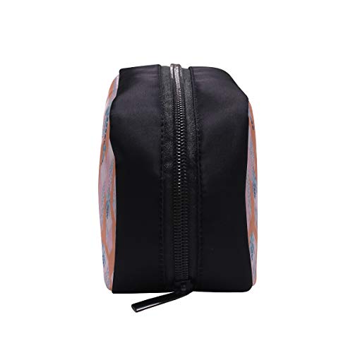 Tolietry Bolsa de viaje Colorido Lindo Hermosa casa de playa Maquillaje Bolsa de cosméticos Bolsas de moda para niños pequeños Mujer Bolsa de mano Bolsas de cosméticos Estuche multifunción Wonder Wom