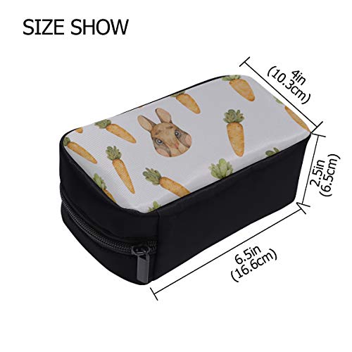 Tolitries Bolsa de viaje para hombres Zanahoria Naranja Comida sana Belleza Bolsa de cosméticos Fun Toiletry Bag Travel Toiletry Bag Cosmetic Bags Multifunction Case Handbag Cosmetic Bag