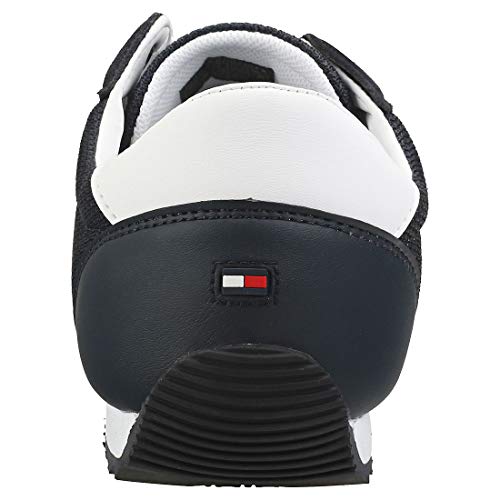 Tommy Hilfiger Essential Mesh Runner, Zapatillas para Hombre, Azul (Desert Sky Dw5), 44 EU