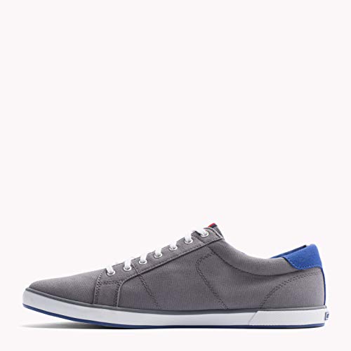 Tommy Hilfiger H2285ARLOW 1D, Zapatillas para Hombre, Gris (Steel Grey), 43 EU