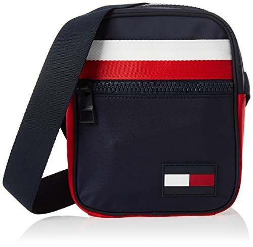 Tommy Hilfiger - Sport Mix Mini Reporter Corp, Carteras Hombre, Azul (Corporate), 1x1x1 cm (W x H L)
