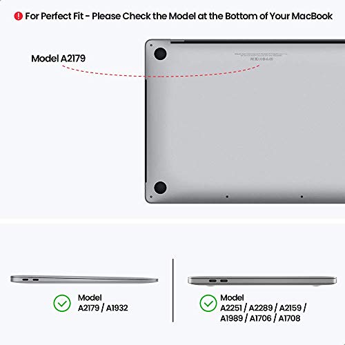 tomtoc 12.5" Maletín Portátil Protector de 360° para 13" New MacBook Air A1932 A2179, 13" New MacBook Pro USB-C A2159 A1989 A1706 A1708, 11.6" TECLAST 11.6 F5R, Bolsillo de Accesorios, Azúl Oscuro