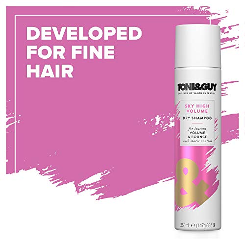 Toni & Guy Glamour Sky High Volume Champú seco - 250 ml