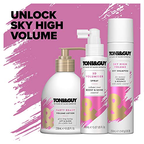 Toni & Guy Glamour Sky High Volume Champú seco - 250 ml