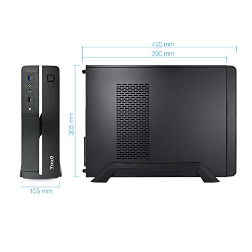 TooQ TQC-3005U3 - Caja de Ordenador (USB 3.0, 500 W), Color Negro