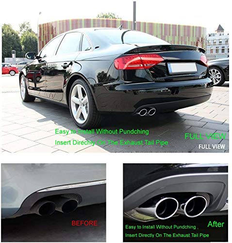 Top-Longer Tubo de Escape de Acero Inoxidable de Coche Silenciador de Cola