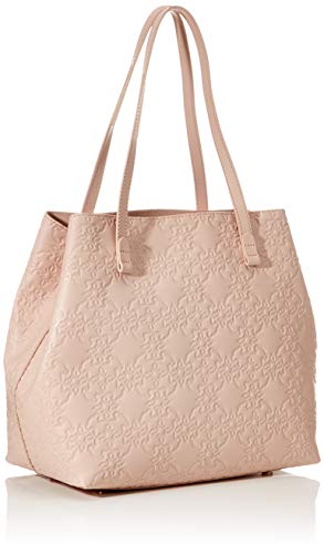TOUS Capazo L. Mossaic, Shopper y Bolso de hombro para Mujer, Rosa, 18.5x28x30 cm (W x H x L)