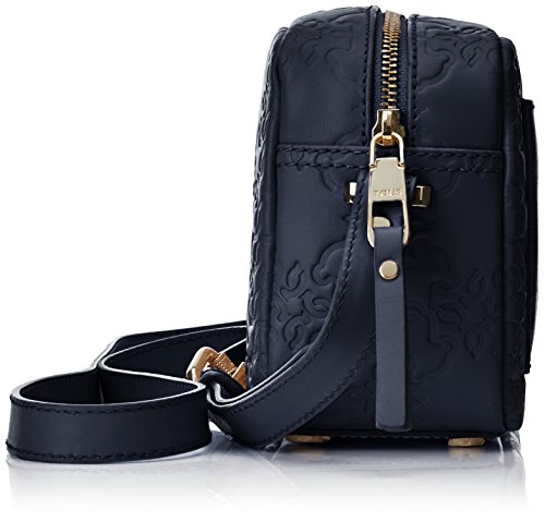 TOUS Mossaic, Bolso bandolera para Mujer, Azul (Marino), 8x13.5x19 cm (W x H x L)