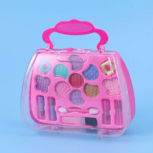 TOYMYTOY Caja de maquillaje Princess Pretend Traveling Makeup Kids Beauty Salon Cosmetic para niñas