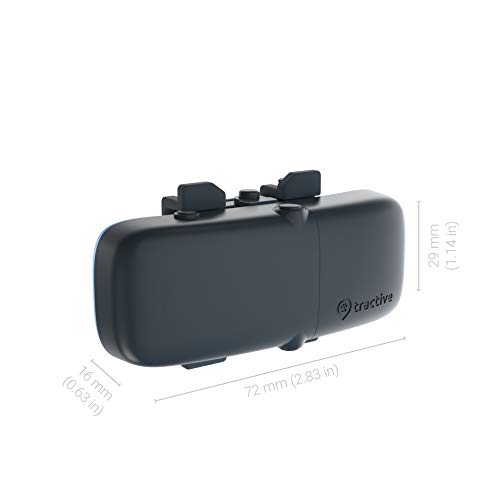 Tractive Localizador GPS para perros, rango ilimitado, seguimiento de actividad, resistente al agua (Último Modelo)