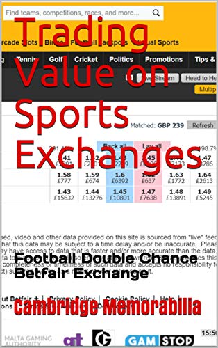 Trading Value on Sports Exchanges: Football Double Chance Betfair Exchange (English Edition)