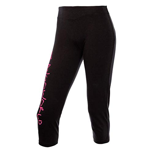 Trangoworld Sally Pant. Pirata, Mujer, Negro/Frambuesa, L