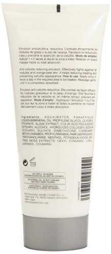 Transparent Clinic - Emulsión anticelulítica con algas y hiedra - Reductor de grasa - 200 ml