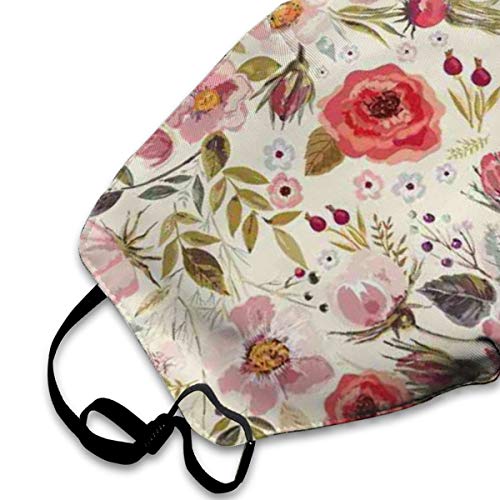 transpirable cara adulto Madks, bandana unisex, puede lavar el polvo código M, lavable con alambre de nariz ajustable y orejeras