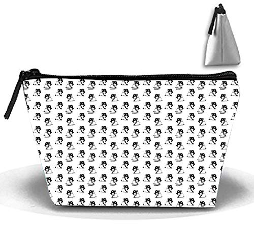 Trapezoidal Strorege Bolsa de viaje The Strawberry Cosméticos Bolsa de viaje portátil bolsa de maquillaje de viaje