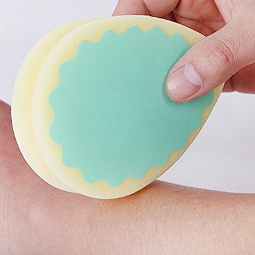TrifyCore Esponja de depilación sin dolor de la forma de corazón de la esponja para las mujeres Color aleatorio 1x