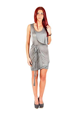 TRUSSARDI JEANS by Trussardi - Vestido - Noche - Sin mangas - para mujer Gris gris 42