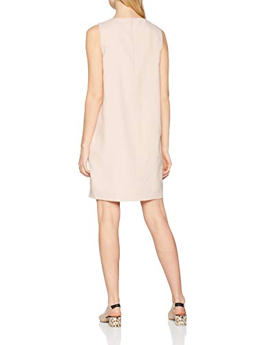 Trussardi Jeans Mini Dress Regular Fit Poly Yarn Dyed Vestido, Rosa (P100/Pink P100), 36 (Talla del Fabricante: 40) para Mujer