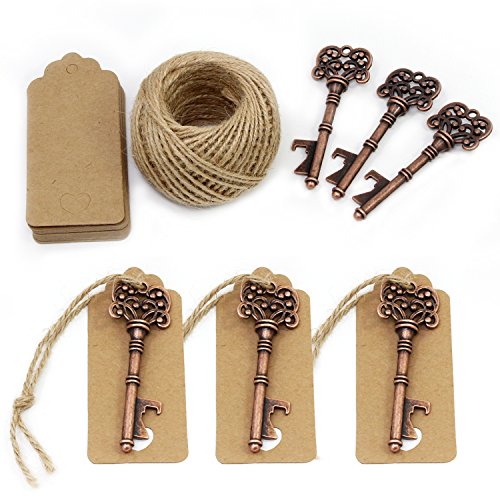 TsunNee - Abridor de botellas con etiquetas, 20 unidades Style 1