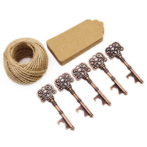 TsunNee - Abridor de botellas con etiquetas, 20 unidades Style 1