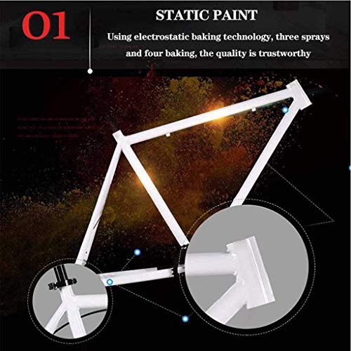 TTZY Camino de la Bicicleta, Bicicletas 26 Pulgadas, Sistema de Frenos inversa, Marco de Acero al Carbono de Alta, Camino de la Bicicleta de Carreras, de los Hombres y Mujeres Adultos 6-11, A SHIYUE