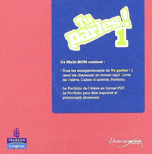 Tu parles ! 1 pack cahier d'activités + CD - 9788498375213