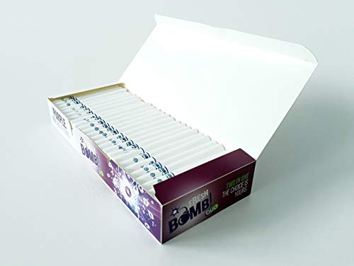 Tubos para rellenar cigarrillos con filtro de cápsulas aromáticas Fresh Bomb Purple Click (5 Cajas, 500 Unidades)