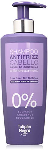Tulipan Negro Chp T Negro 500 Ml con Dosif Anti-Frizz 3 Unidades 500 ml