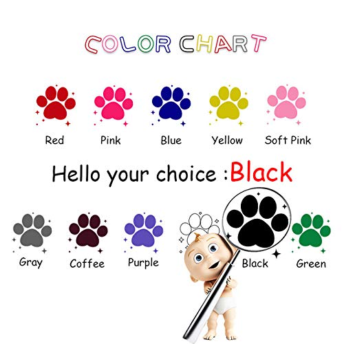 TYLPK Art Wall Sticker Vinyl Waterproof Wall Decal Nursery Room Decoration For Children's Room Dormitorio Decoración Pegatinas de pared negro 43X73CM