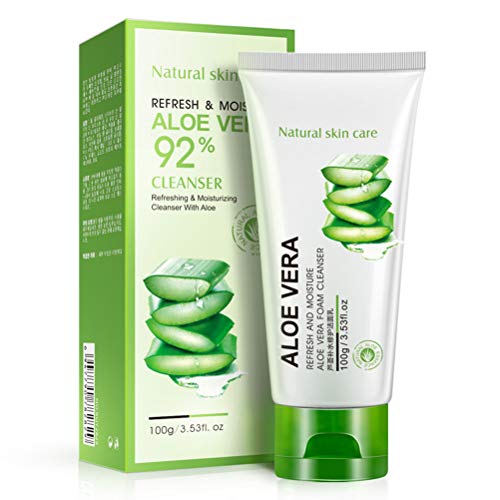 TYTOGE Limpiador Facial Aloe Vera Lavado de Cara Control de Aceite Limpieza Profunda Anti-acnes
