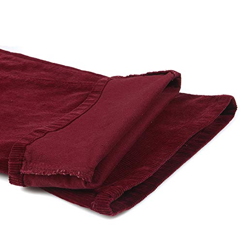 U/A Otoño Hombres Comerciales Casual Pantalones Flares Pantalones Masculinos Elástico Bell-Bottom Pantalones