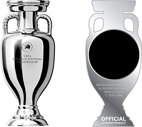 UEFA Euro 2020 Magnet Trophy, Unisex-Adult, Grey, 70mm