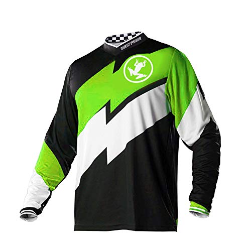 Uglyfrog Downhill Jersey Manga Larga Invierno Ropa de MTB Hombre Entretiempo Térmico Fleece Cálido SJFRH01
