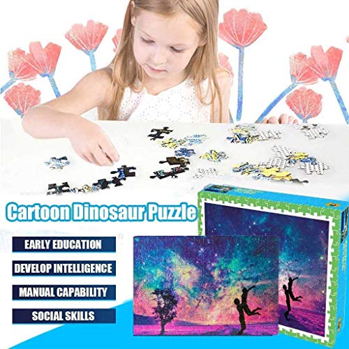 UHvEZ 1000pcs_Children's Rompecabezas de Madera Hero Videojuego Mini Rompecabezas, Bellas imágenes, Rompecabezas para Adultos, Regalos para niños 50x75cm