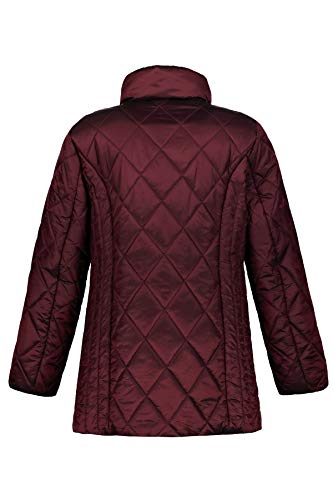 Ulla Popken Nkfritalina SL Dress Camp Chaqueta, Rojo (Beere 83), 52 (Talla del Fabricante: 50+) para Mujer