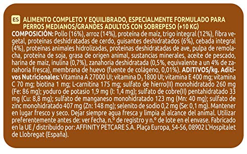 ultima Pienso para Perros Medium-Maxi Light con Pollo - 7 kg