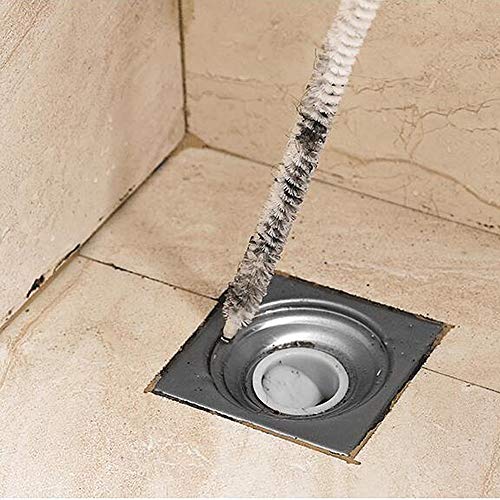 Ultra Largo fregadero cepillo de limpieza super pipe Fuerza drenaje de agua de la rastra de la herramienta de desbordamiento del palillo Limpiador para fregadero de cocina Baño Bañera Alcantarilla