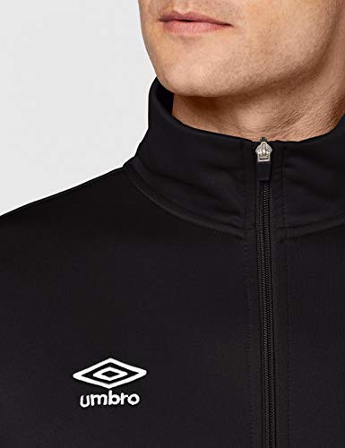 UMBRO Freedom Chaqueta, Hombre, Negro, M