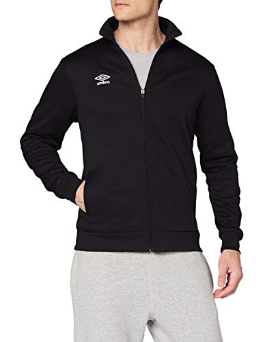 UMBRO Freedom Chaqueta, Hombre, Negro, S