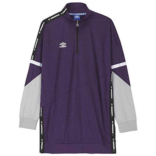 Umbro Lina Sweat Dress Vestido Informal, Morado, Gris, S para Mujer