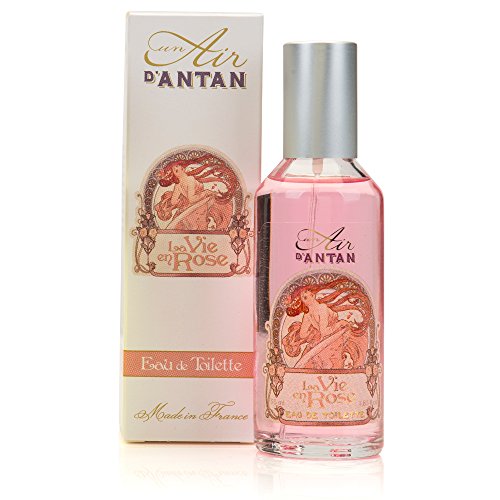 Un Air d'Antan - La Vie en Rose - Agua de colonia 55ml, fragancia de rosas y pachulí