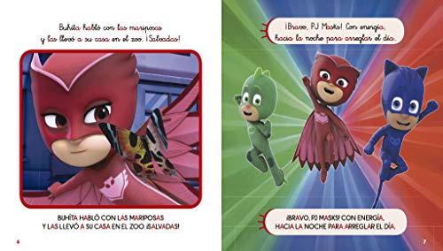 Un cuento para cada vocal: a, e, i, o, u (Leo con PJ Masks)