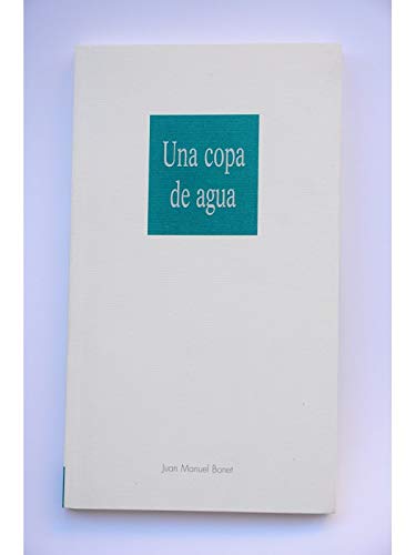 Una copa de agua