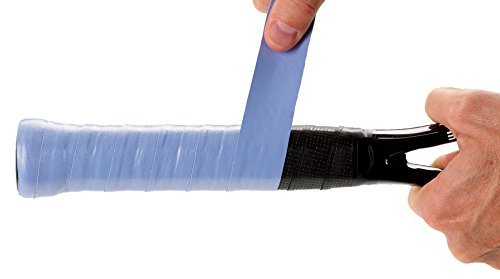 Unique Overgrip Mega TAC 10er - Mango de Raqueta de Tenis, Color Azul, Talla Standard