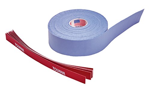 Unique Overgrip Mega TAC 10er - Mango de Raqueta de Tenis, Color Azul, Talla Standard