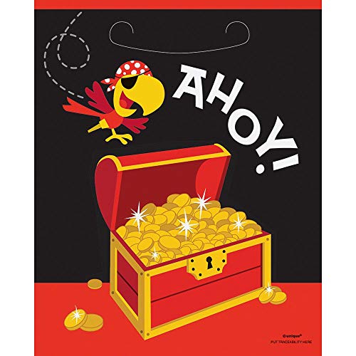 Unique Party- Bolsas de Regalo, 8 Unidades (40503)