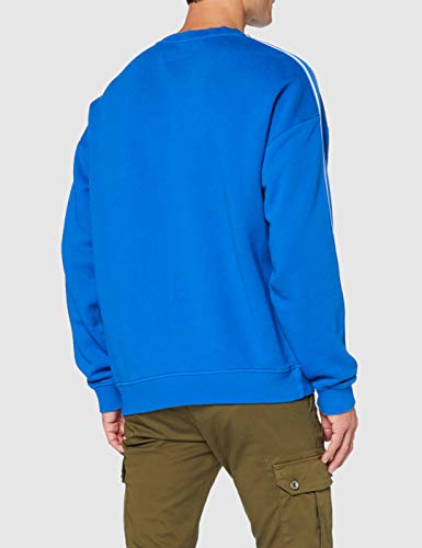 United Colors of Benetton Felpa Girocollo Sudadera, Azul (Olympian Blue 36u), Medium para Hombre