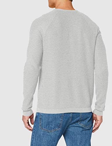 United Colors of Benetton Maglia G/c M/l Jersey, Gris (Grigio 501), X-Large para Hombre