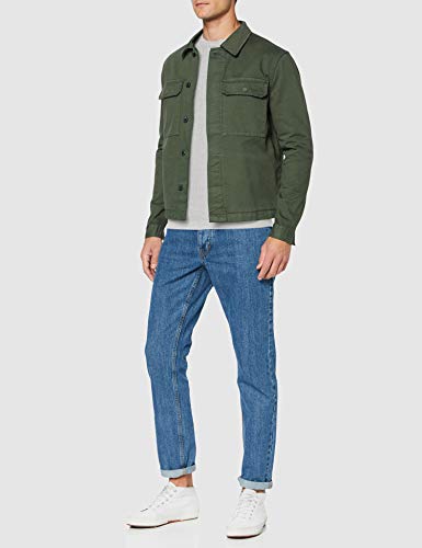 United Colors of Benetton Maglia G/c M/l Jersey, Gris (Grigio 501), X-Large para Hombre