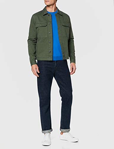 United Colors of Benetton Maglia G/c M/l Jersey, Marfil (Oatmeal 152), Small para Hombre